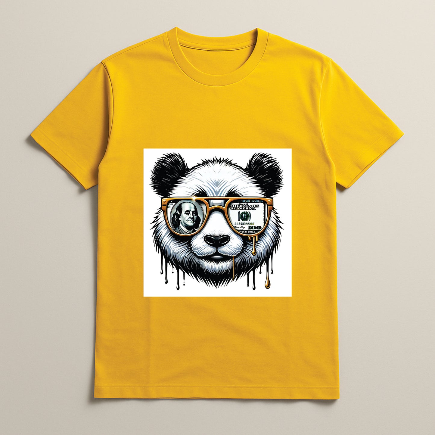 Money Panda – Streetwear Graphic Tee | BR-1005 (Multiple Colors)