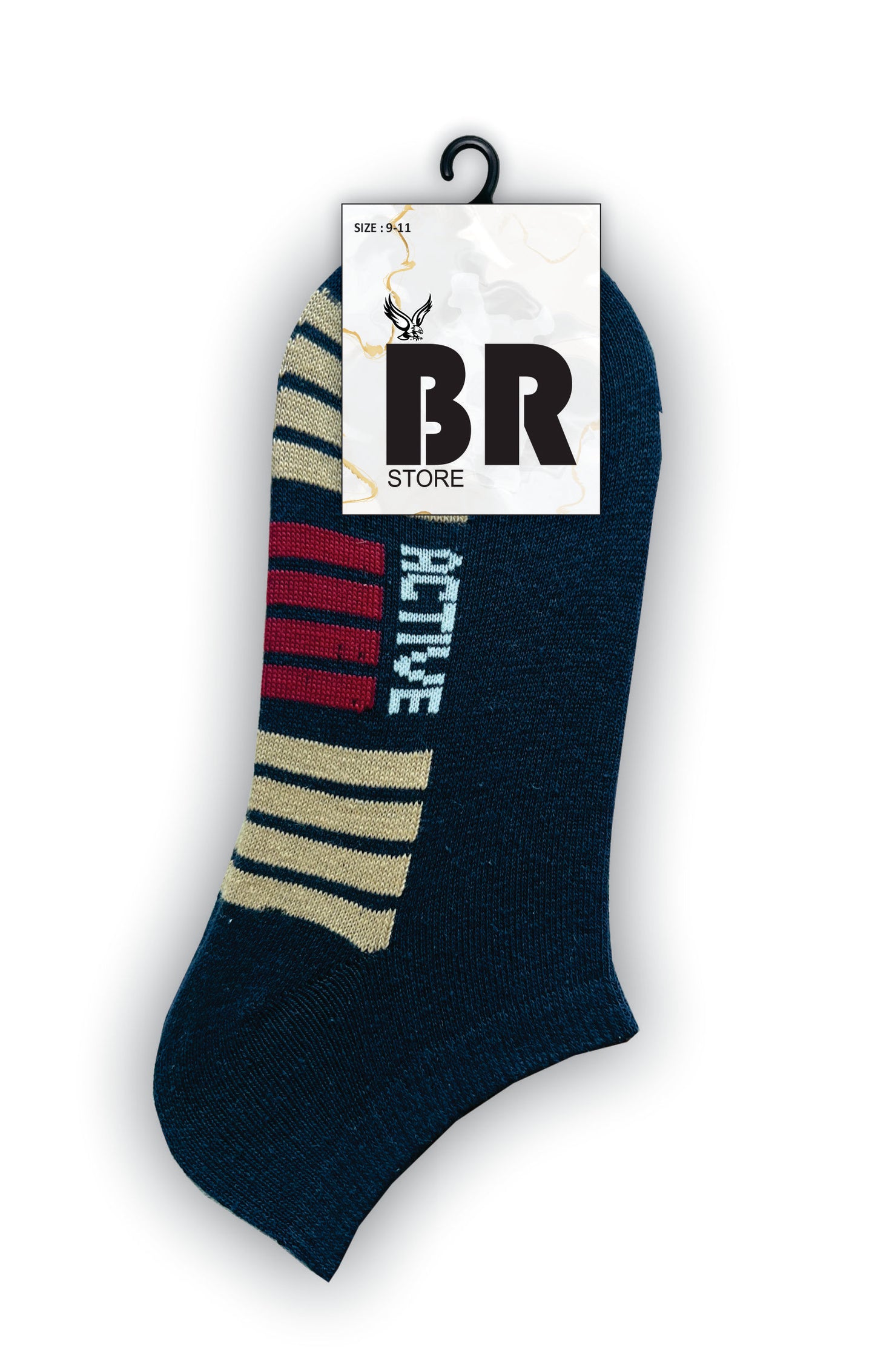 BR Store ā Active Low Cut Socks (Pack of 3) ā Premium Cotton
