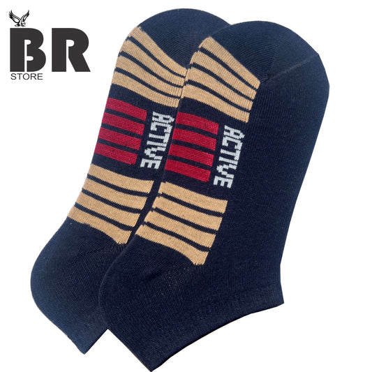BR Store – Active Low Cut Socks (Pack of 3) – Premium Cotton